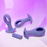 Evolved HOLE PUNCH Butt Plugs with Bullet Vibrator Butt Plugs